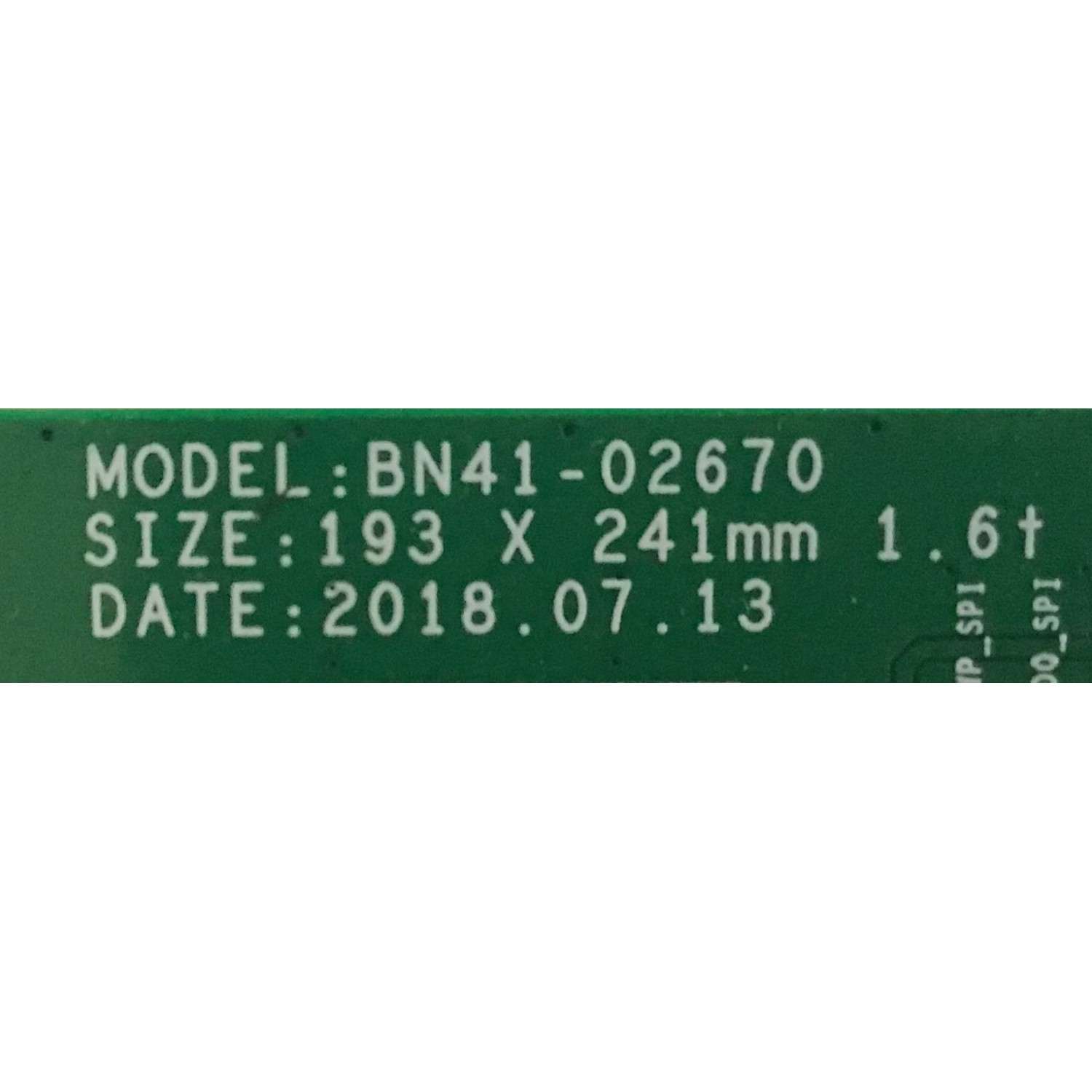 KIT DE TARJETAS PARA TV SAMSUNG / NUMERO DE PARTE MAIN BN94-12873J / BN41-02670A / BN97-14047J / BN9412873J / NUMERO DE PARTE FUENTE BN4400932G / L65E6L_NHS / BN44-00932G / PANEL CY-NN065HGXV1H / MODELO UN65NU6900 / UN65NU6900FXZA ZA02 - Imagen 4
